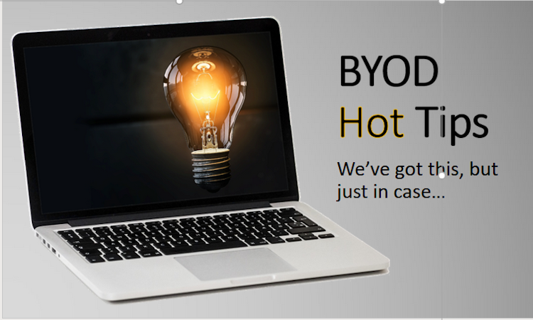 Read more about the article BYOD Hot Tips